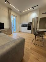 Kuchnia lub aneks kuchenny w obiekcie Adriatico Luxury Apartments