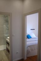Posteľ alebo postele v izbe v ubytovaní Apartman Vrhovec
