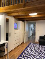TV a/nebo společenská místnost v ubytování Casa Marsili - Luxury Apartment