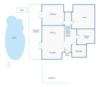 Půdorys ubytování Villa Gabriel Son Parc by Villa Plus