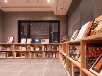 ホテルにある図書室