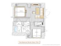 MIMARU SUITES Tokyo Nihombashiの見取り図または間取り図
