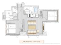 MIMARU SUITES Tokyo Nihombashiの見取り図または間取り図