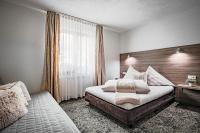 Posteľ alebo postele v izbe v ubytovaní Apartments Leszek Elis 141