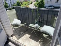 Balkón alebo terasa v ubytovaní Appartement 55m² Brest Recouvrance