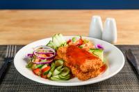 Mad i villaen eller i nærheden