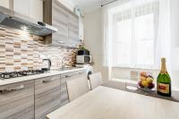 A kitchen or kitchenette at BDC - Prestige 3Bdr 3Bath in Monti District