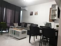 Posezení v ubytování New The Twins Varna Two-Bedroom, Apt 5 at 15 Tsani Ginchev Street, floor 3