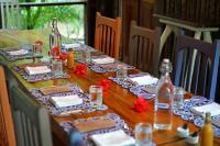 Jídlo v chaty nebo okolí