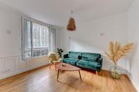 Plán poschodí v ubytovaní Appartement parisien lumineux proche métro