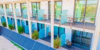 A balcony or terrace at Residence al Palace