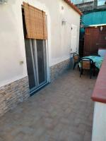 A balcony or terrace at La casetta dei limoni
