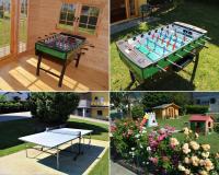 Ogród w obiekcie Rose Gialla Firsia Garten Ferienwohnung EG