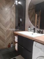 Kúpeľňa v ubytovaní Apartament nad Wilgą