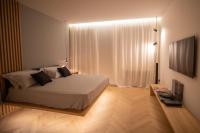 Łóżko lub łóżka w pokoju w obiekcie S1 Luxury Suites and Rooms