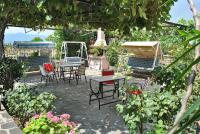 A garden outside Hotel Aoos