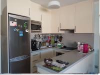 A kitchen or kitchenette at Penthouse ar okeana skatu