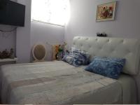 A bed or beds in a room at Penthouse ar okeana skatu
