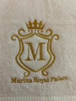 Certifikát, ocenenie alebo iný dokument vystavený v ubytovaní Uroczy apartament 2 osobne pokoje Marina Royal Palace