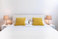 Postel nebo postele na pokoji v ubytování Zagreb City Apartments