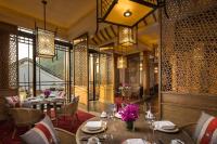 Posezení v ubytování Banyan Tree Yangshuo