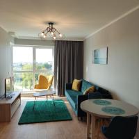 Część wypoczynkowa w obiekcie Apartament Luxury Two-bedroom