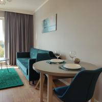 Część wypoczynkowa w obiekcie Apartament Luxury Two-bedroom