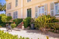 Vonkajšia záhrada v ubytovaní Appartement Design 5 stars Avec Terrasse Et Parking Cannes by Halldis