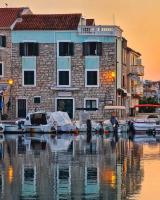 Plán poschodí v ubytovaní Mladen Vodice apartman za obitelj
