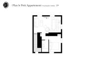 Plán poschodí v ubytovaní La Petite Adresse du 10Honfleur