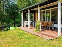 Zahrada ubytování 6 person holiday home in Knebel