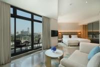 Posezení v ubytování Arabian Park Dubai, an Edge by Rotana Hotel