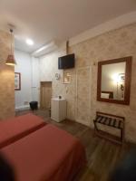 Posteľ alebo postele v izbe v ubytovaní MOTEL KATERINA