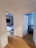 Posteľ alebo postele v izbe v ubytovaní Apartman ARIA