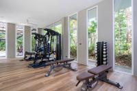 Fitness centrum a/nebo fitness zařízení v ubytování The tree seaview and quiet surrounded by trees 75smetre