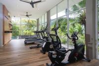 Fitness centrum a/nebo fitness zařízení v ubytování The tree seaview and quiet surrounded by trees 75smetre