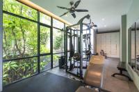 Fitness centrum a/nebo fitness zařízení v ubytování The tree seaview and quiet surrounded by trees 75smetre