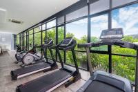 Fitness centrum a/nebo fitness zařízení v ubytování The tree seaview and quiet surrounded by trees 75smetre