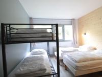 Posteľ alebo postele v izbe v ubytovaní Appartement familial 3 pièces pour 8 personnes, proche pistes et commerces - Flaine Forêt - FR-1-687-44