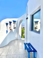 Balkón alebo terasa v ubytovaní Stelani Villas & Suites