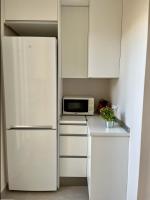 Kuchyň nebo kuchyňský kout v ubytování Apartamentos El Piquillo en Cadalso de los Vidrios