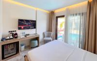 Postel nebo postele na pokoji v ubytování Dna Hotel Dalyan