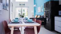 Kuchyň nebo kuchyňský kout v ubytování Hermosa townhouse boca paraíso
