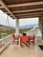 Balkón alebo terasa v ubytovaní Stelani Villas & Suites