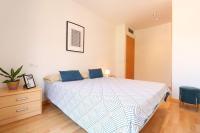 A bed or beds in a room at Espectacular vivienda con piscina climatizada