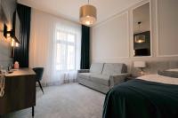 Postel nebo postele na pokoji v ubytování Hotel Zlatá Hvězda