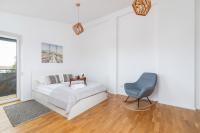 Posteľ alebo postele v izbe v ubytovaní Radziwiłłowska Apartment Cracow Planty by Noclegi Renters