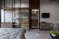TV a/nebo společenská místnost v ubytování Be Live Residence