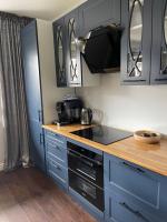 Kuchyňa alebo kuchynka v ubytovaní Luxury Maślice Apartment