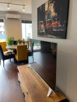 Posedenie v ubytovaní Luxury Maślice Apartment
